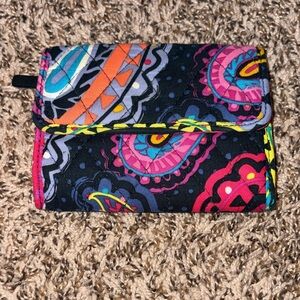 Vera Bradley Colorful Patterned Quilted Wallet